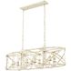 Alcott Linear Pendant Ceiling Light in Antique Ivory