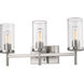 Winslett 3 Light 23 inch Pewter Bath Vanity Wall Light