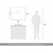Vireo Vanity Wall Light in Sand White