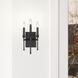 Landon 3 Light 7.5 inch Matte Black Wall Sconce Wall Light