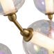 Pearla LED 34.63 inch Brushed Champagne Bronze Pendant Ceiling Light