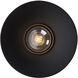 Yep Croma 1 Light 15.5 inch Matte Black Outdoor Wall in Seeded Glass