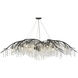 Autumn Twilight 80 inch 60.00 watt Black Iron Chandelier Ceiling Light, Large