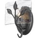 Calla 1 Light 6.88 inch Natural Black Wall Sconce Wall Light