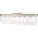 Ciara 6 Light 42 inch Peruvian Silver Flush Mount Ceiling Light