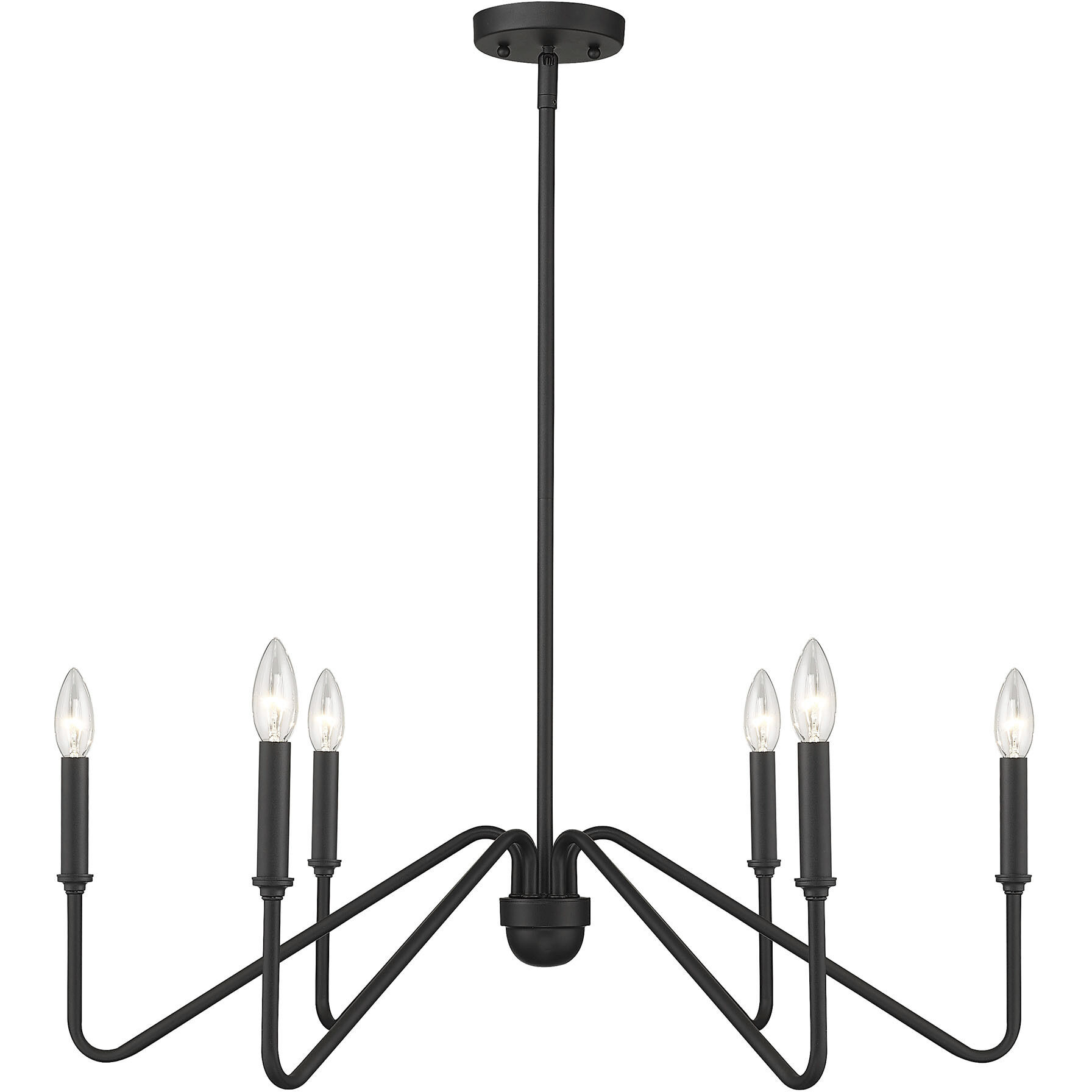 Yep Kennedy 6 Light 29.75 inch Chandelier