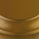 Lucerna LED 31.5 inch Stainless Steel Gold Chandelier Ceiling Light, 3 Tier