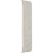Stela 1 Light 6.25 inch White Travertine Outdoor Wall Light