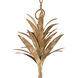 Lillianne 33.75 inch 60.00 watt Heirloom Gold Chandelier Ceiling Light