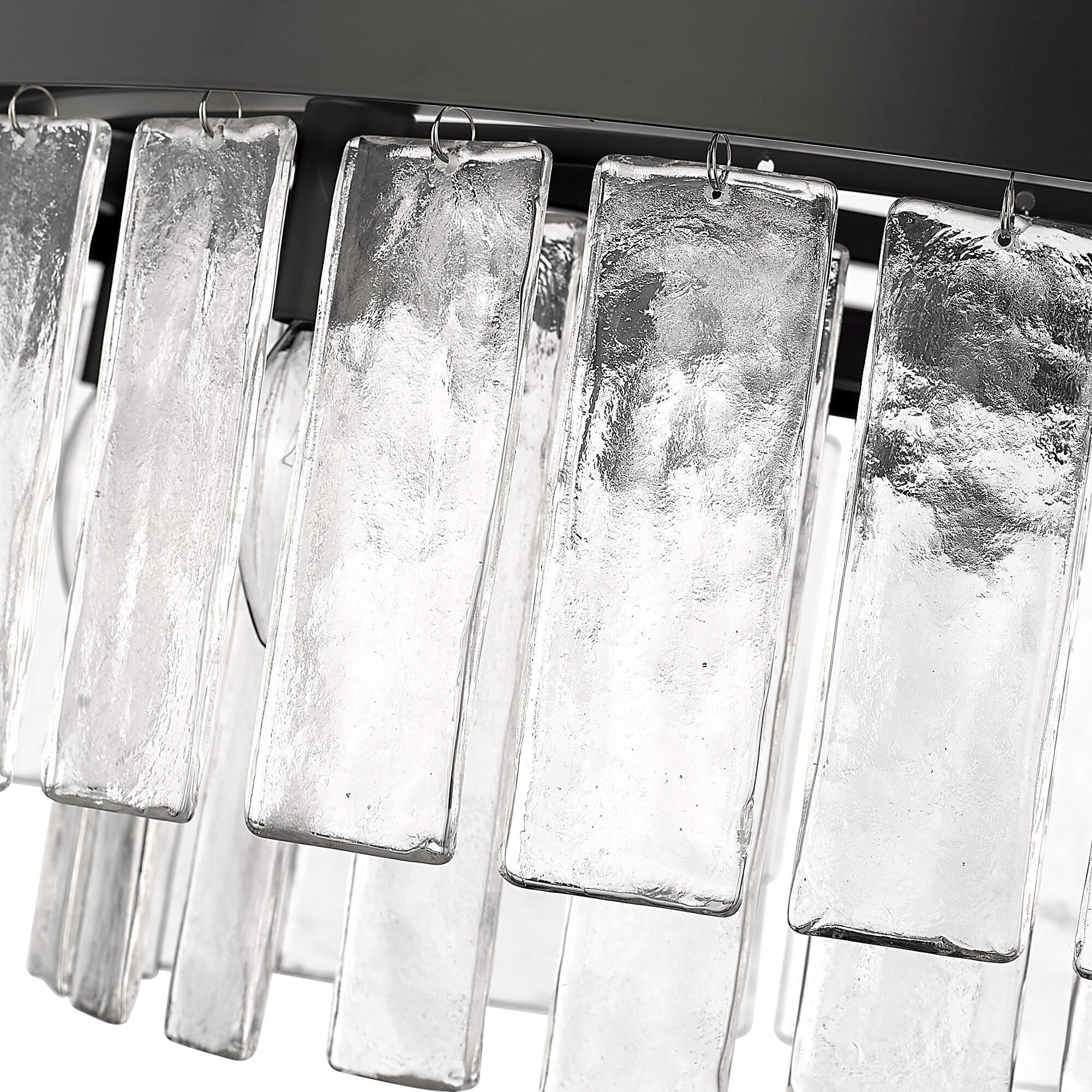 Ciara 27 inch 60.00 watt Matte Black Chandelier Ceiling Light