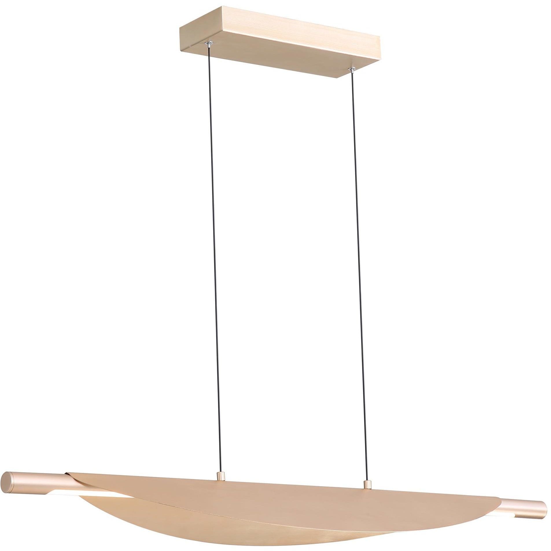 Yep Luma Island Light Ceiling Light in French Gold