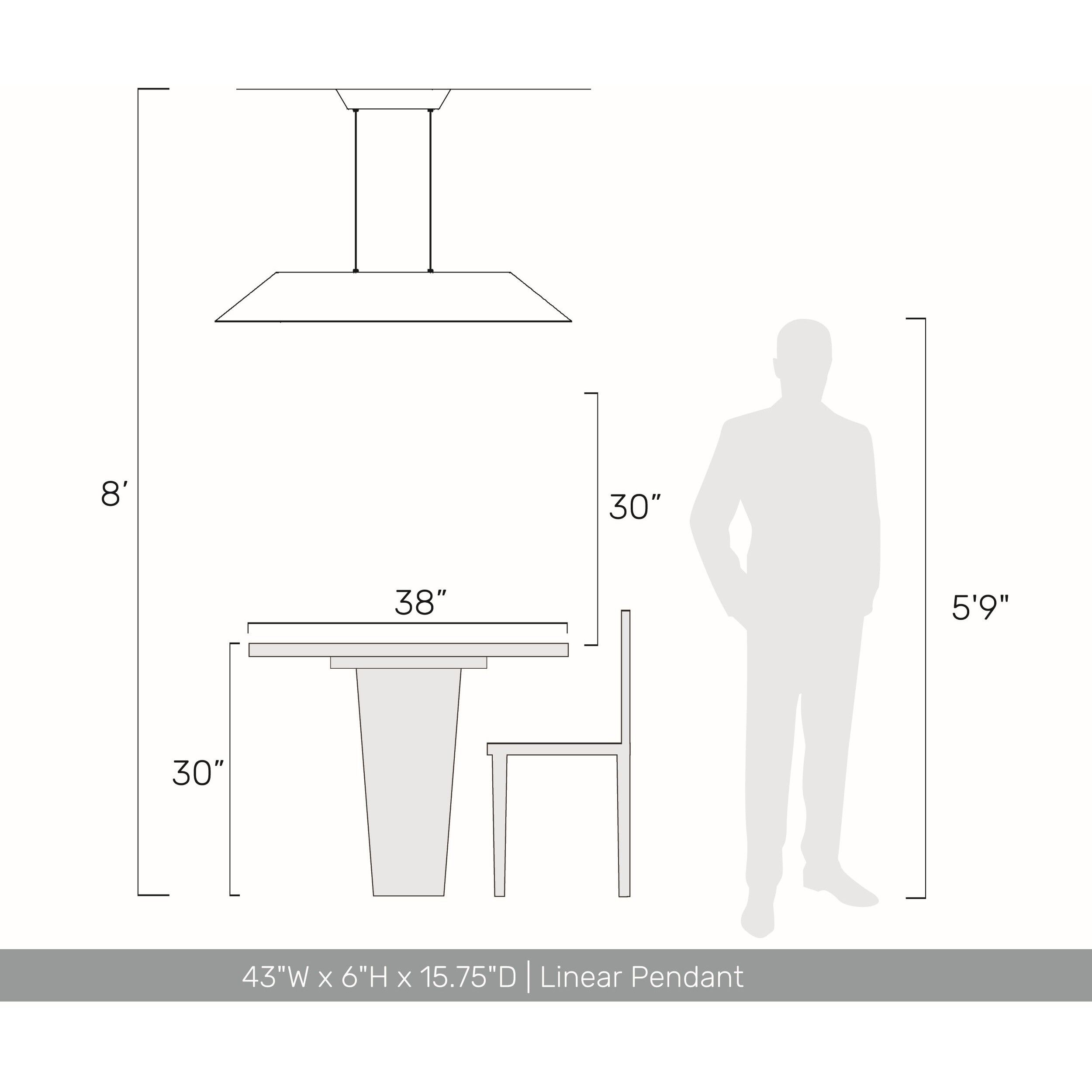 Faroe Island Light Ceiling Light in Flecked Black/Grey
