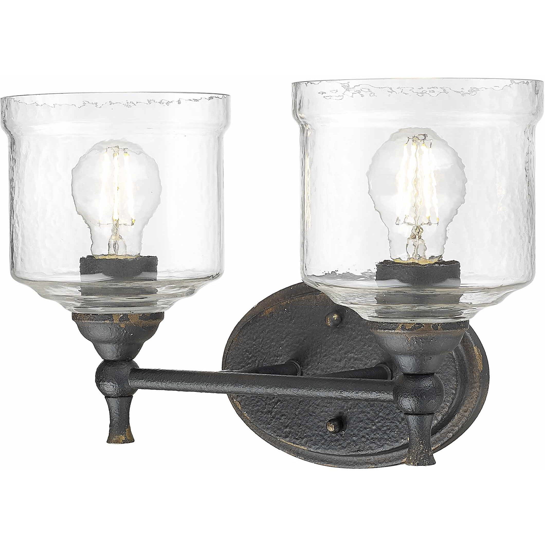 Keating Vanity Wall Light in Antique Ivory