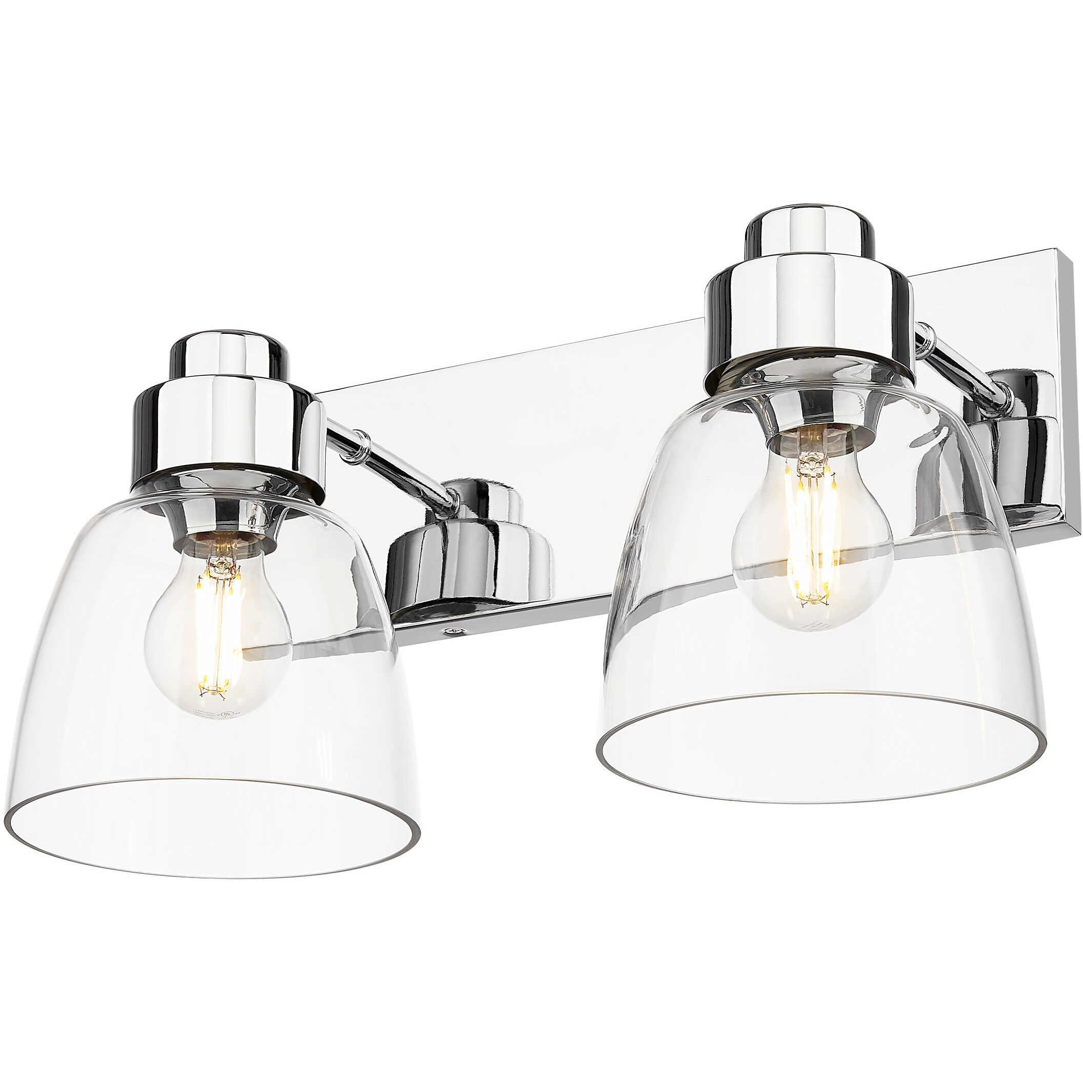 Remy Vanity Wall Light in Chrome