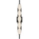 Geode 5 Light 31.75 inch Matte Black Outdoor Wall Light