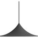 Vistara Pendant Ceiling Light in Sand Black
