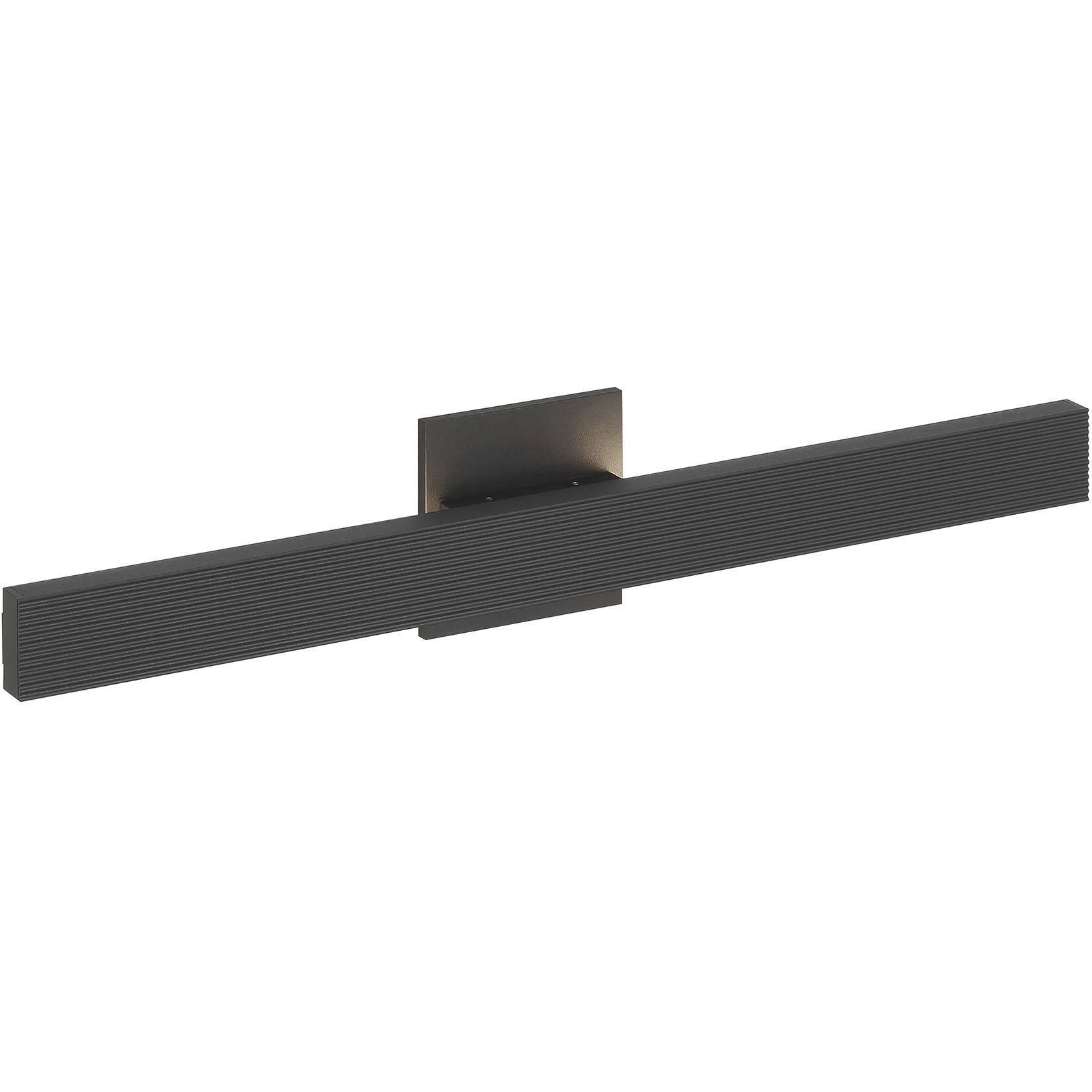 Enso LED 4.5 inch Textured Black Outdoor Wall