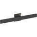 Enso LED 4.5 inch Textured Black Outdoor Wall