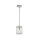 Wesson 1 Light 5 inch Chrome Mini Pendant Ceiling Light
