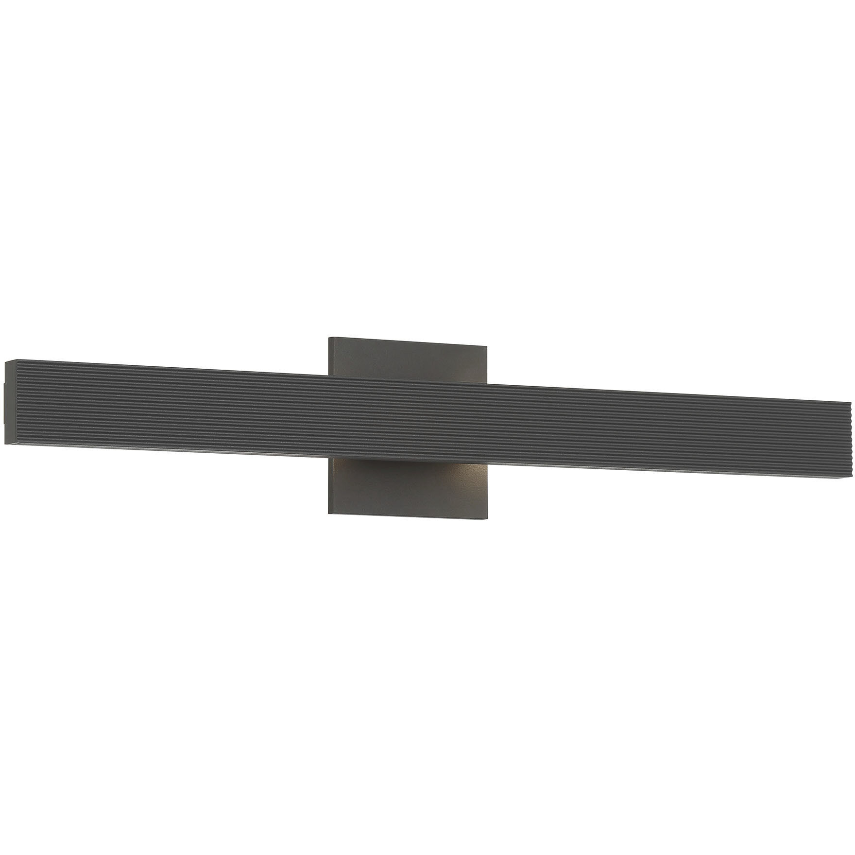 Enso LED 4.5 inch Textured Black Outdoor Wall
