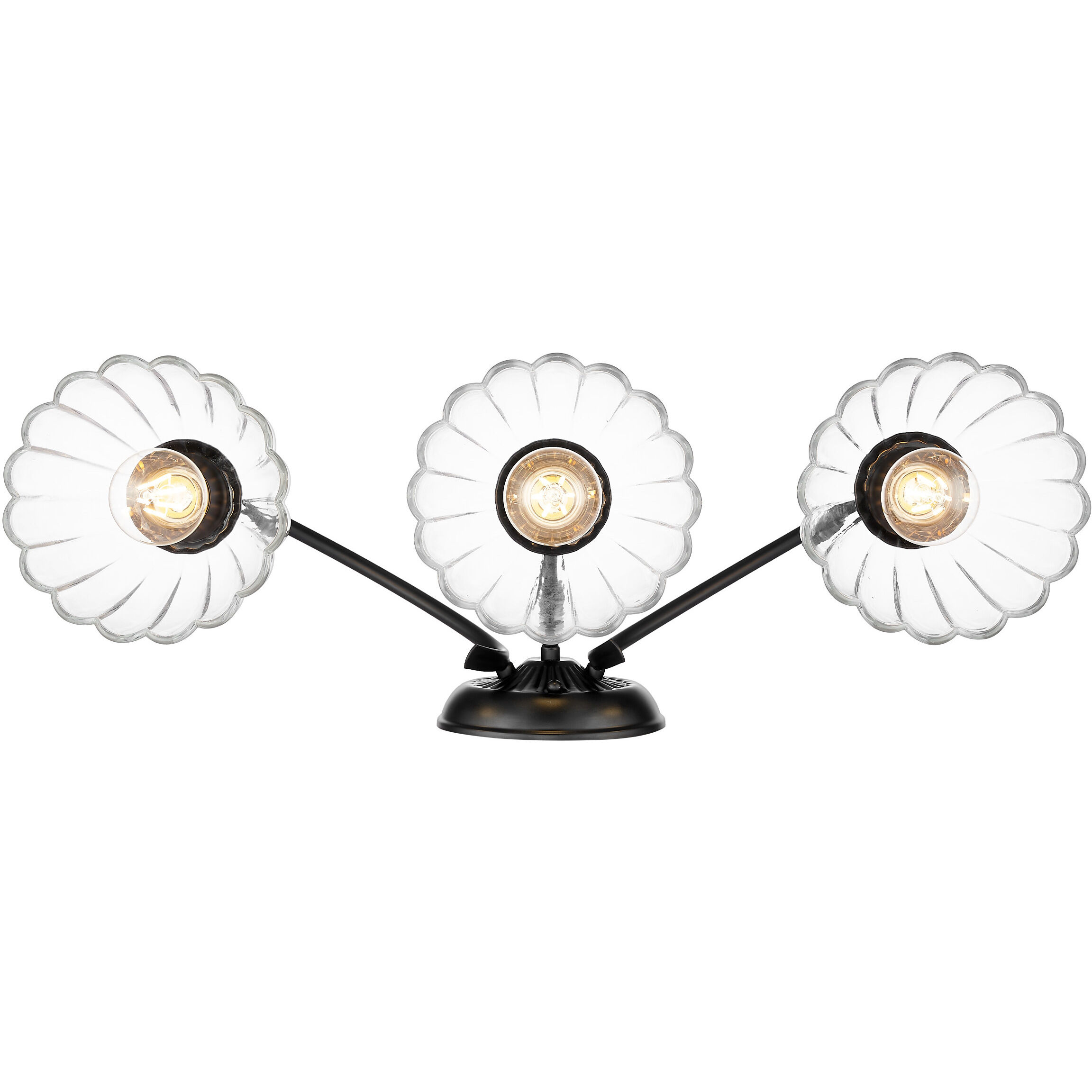 Audra Vanity Wall Light in Matte Black