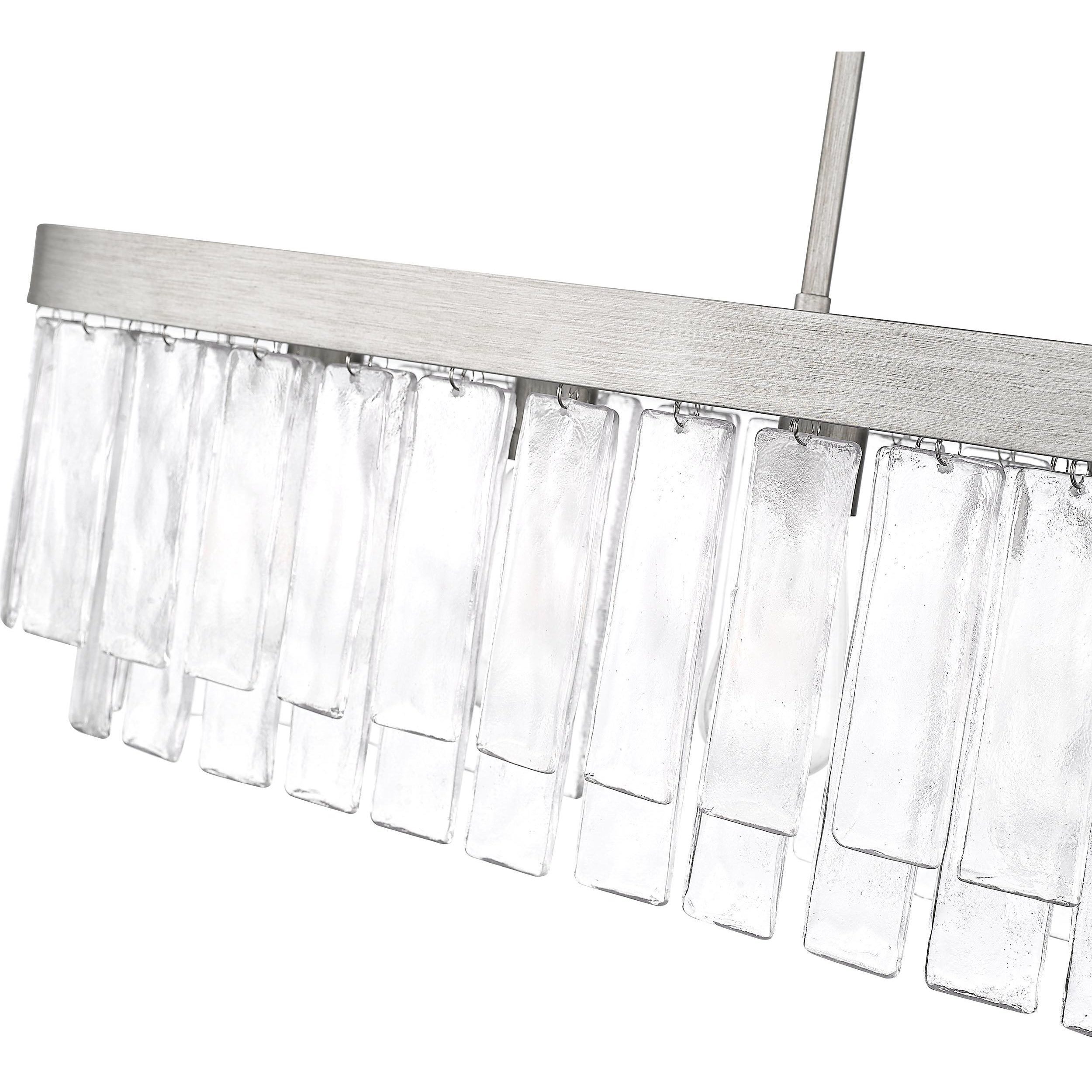 Ciara Island Light Ceiling Light in Peruvian Silver