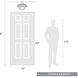 Ferris 3 Light 15 inch Oyster Semi-flush Ceiling Light
