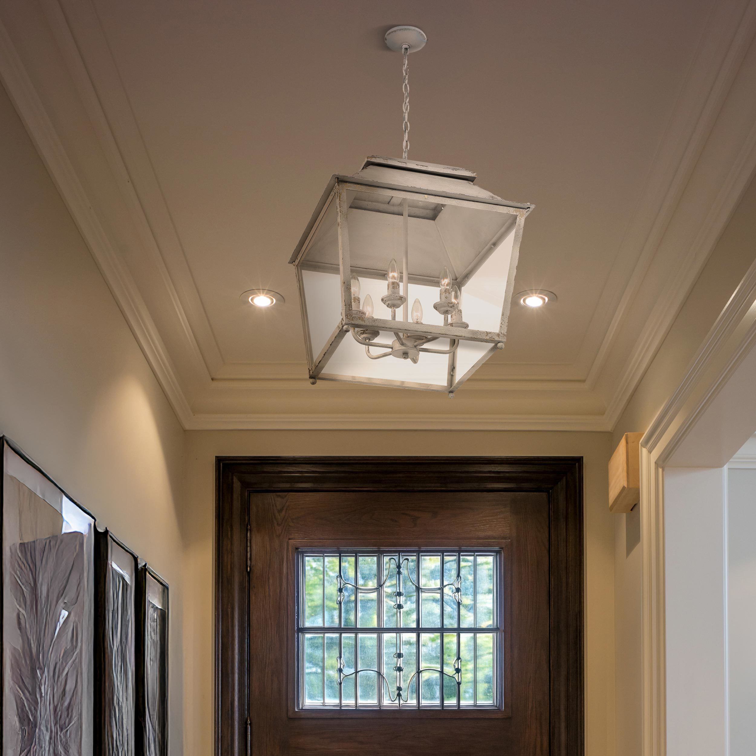 Abingdon Pendant Ceiling Light in Antique Ivory