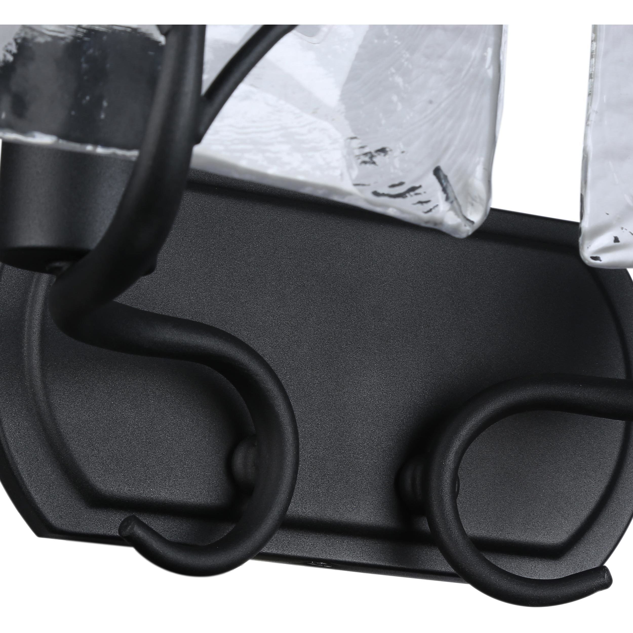 Calla Vanity Wall Light in Natural Black