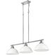 Yep Duncan Island Light Ceiling Light in Pewter, Matte White