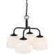 Dorinda 4 Light 18 inch Matte Black Pendant Ceiling Light