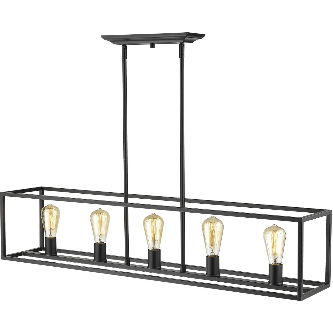 Wesson Island Light Ceiling Light in Matte Black