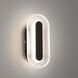 Wry Plexus 1 Light 5.88 inch Matte Black Outdoor Wall Light