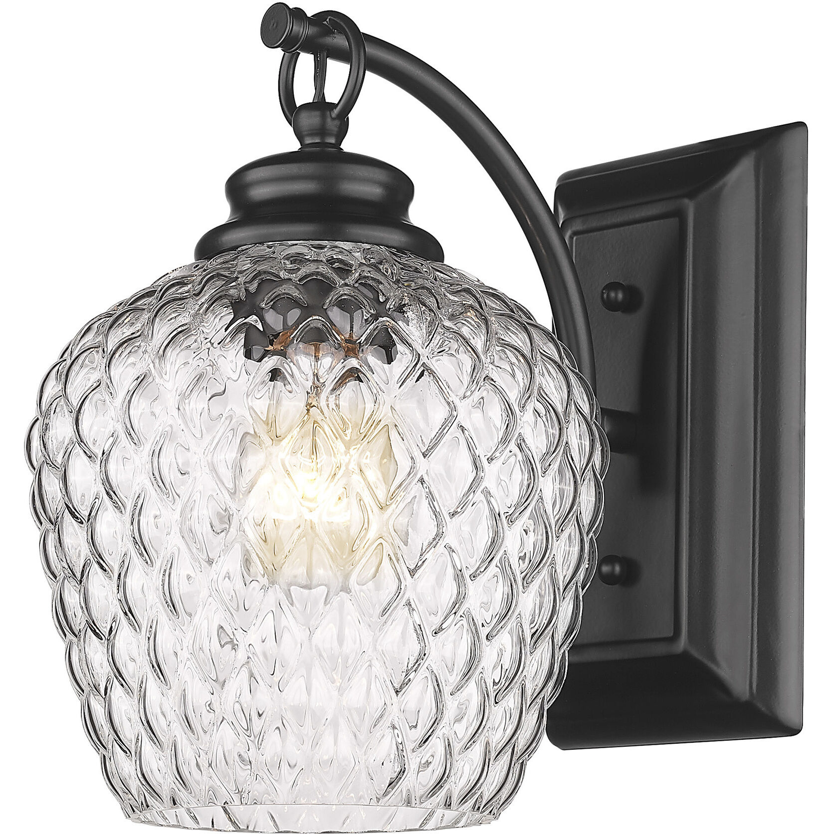 Adeline 1 Light 7.13 inch Matte Black Wall Sconce Wall Light