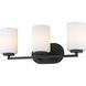 Manhattan 3 Light 20.00 inch Bathroom Vanity Light