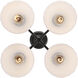 Dorinda 4 Light 18 inch Matte Black Pendant Ceiling Light