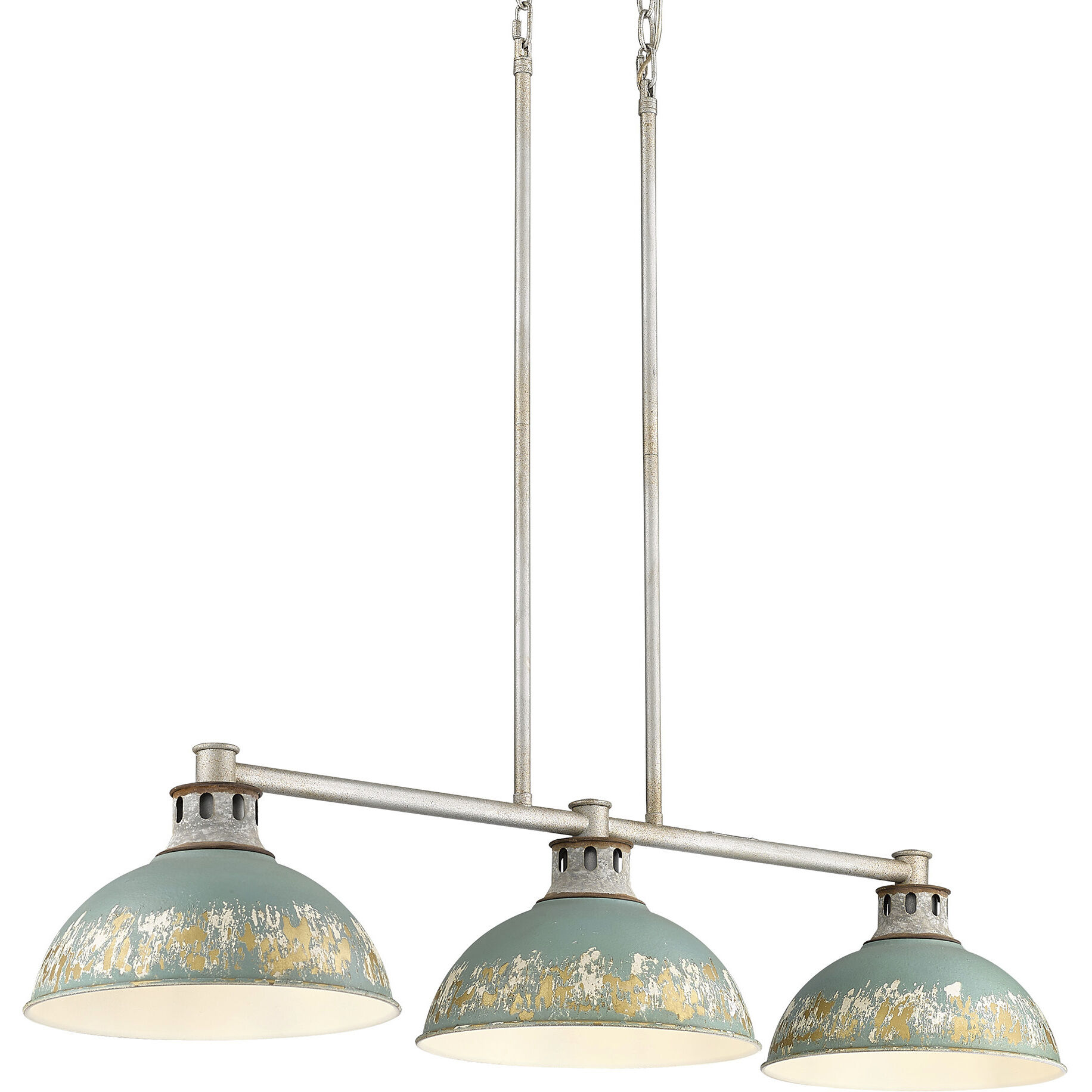 Kinsley Island Light Ceiling Light in Antique Teal