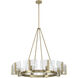 Aenon 10 Light 36 inch Brushed Champagne Brass Chandelier Ceiling Light