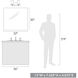 Maddox 2 Light 13 inch Matte Black Bath Vanity Wall Light