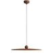 Faroe Pendant Ceiling Light in Coffee/Black