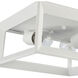Smyth 2 Light 11.5 inch Natural White Flush Mount Ceiling Light