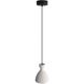 Aethera LED 7 inch White Sandstone Cement Pendant Ceiling Light