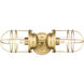 Seaport 2 Light 5 inch Brushed Champagne Bronze Wall Sconce Wall Light