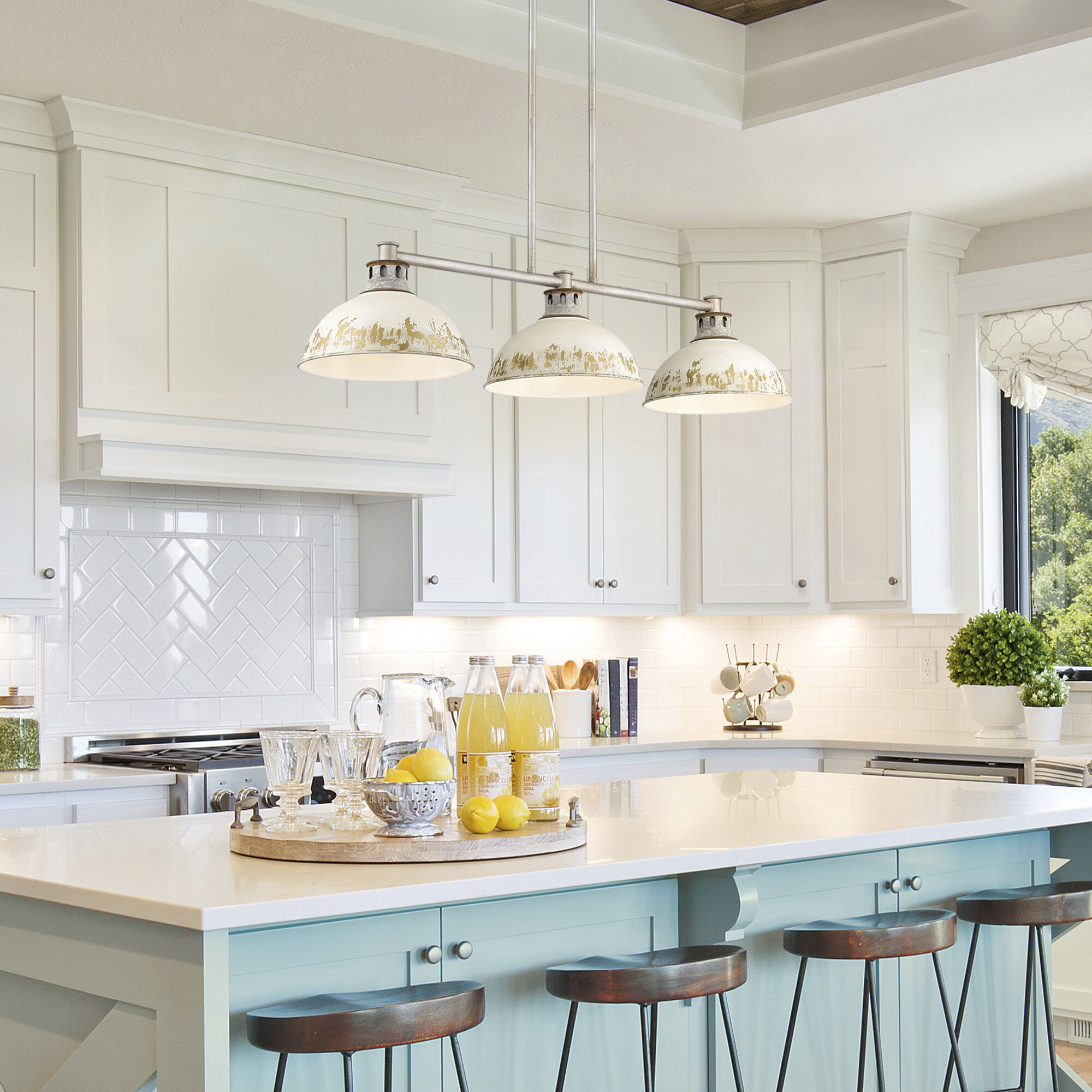 Kinsley Island Light Ceiling Light in Antique Ivory