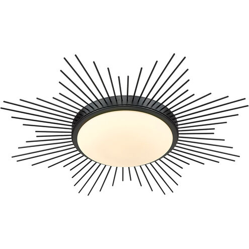 Kieran LED 24 inch Matte Black Flush Mount Ceiling Light