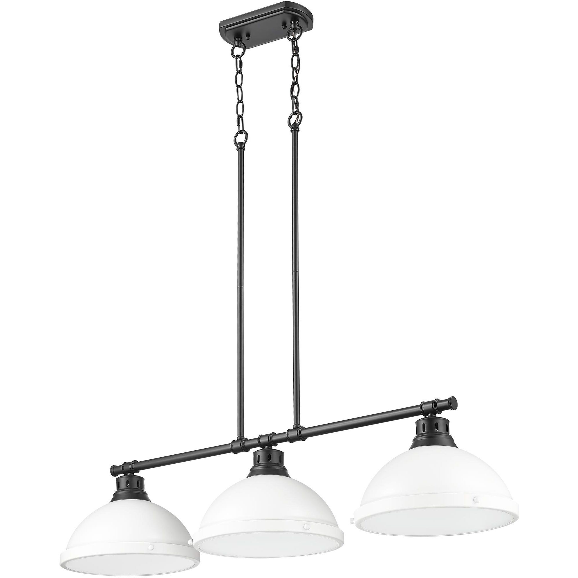 Yep Duncan Island Light Ceiling Light in Matte Black, Matte White