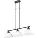Yep Duncan Island Light Ceiling Light in Matte Black, Matte White