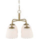 Dorinda 4 Light 18 inch Brushed Champagne Brass Pendant Ceiling Light