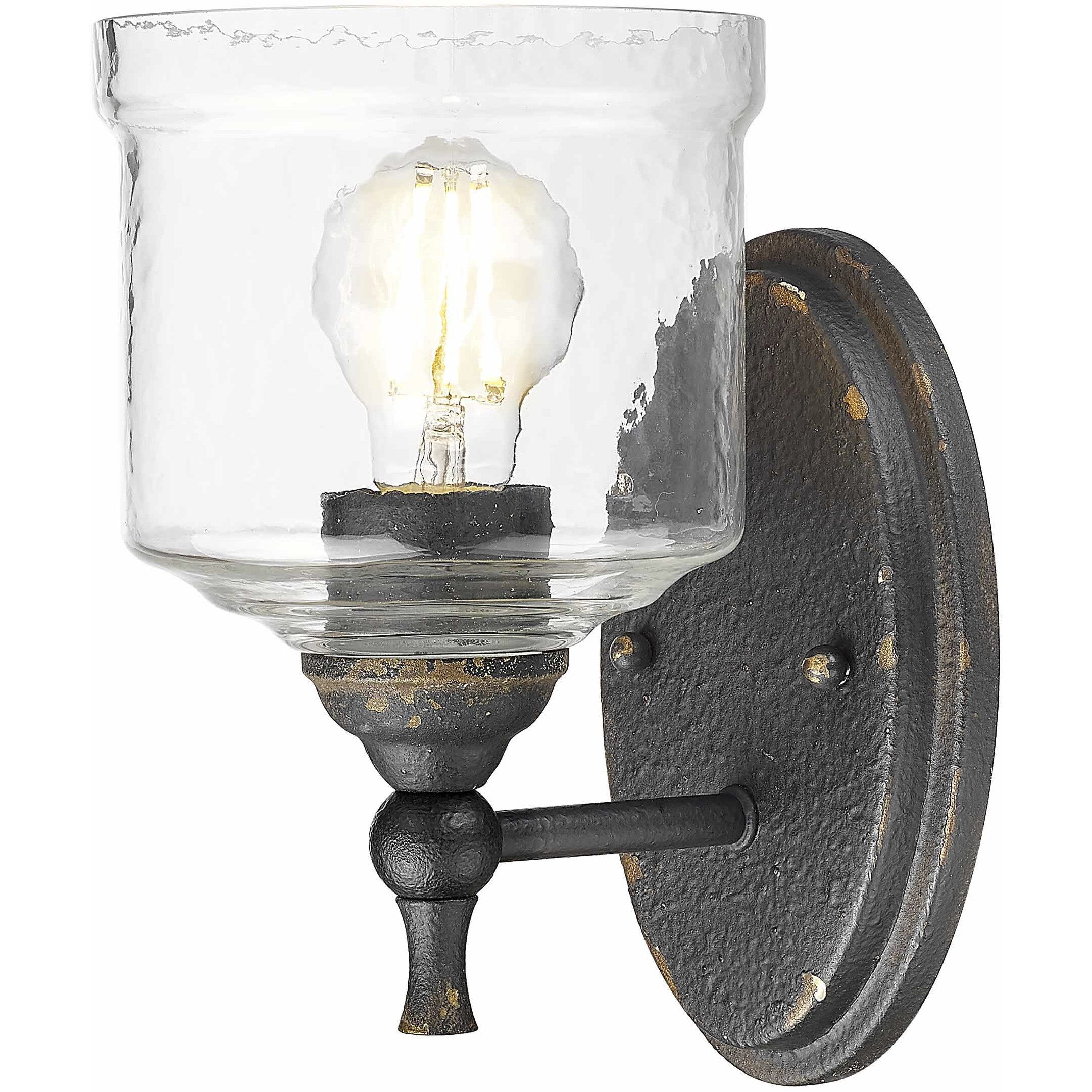 Keating 1 Light 5.88 inch Antique Ivory Wall Sconce Wall Light