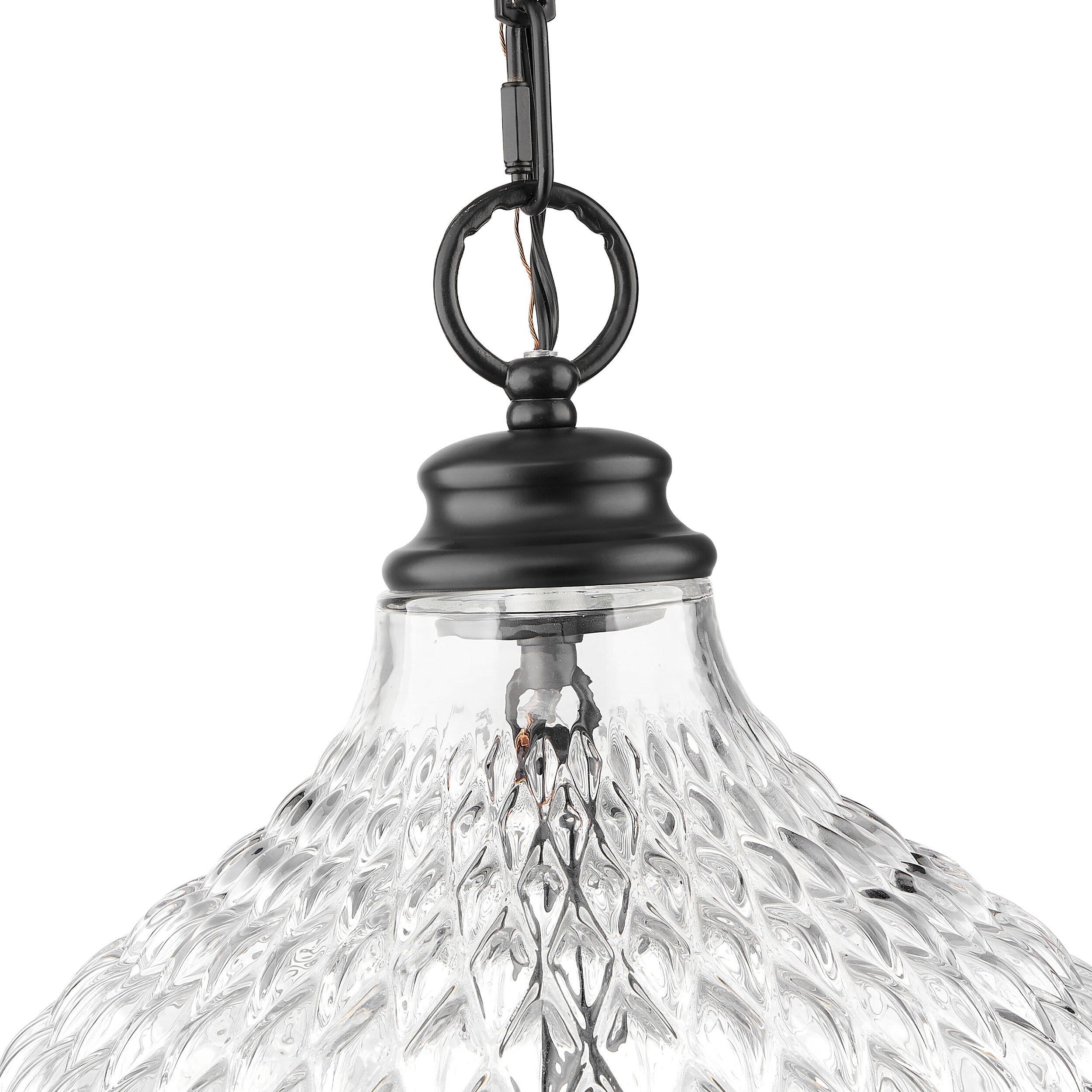 Adeline Pendant Ceiling Light in Matte Black